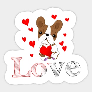 DOg lover Sticker